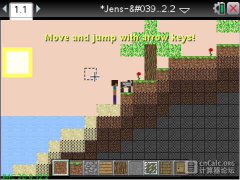 Minecraft 2D for TI-Nspire